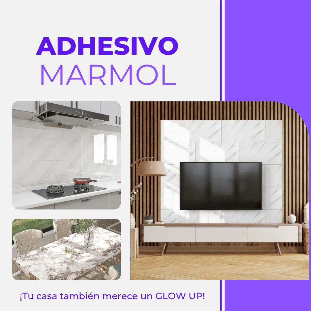 Papel Adhesivo Tipo Marmol