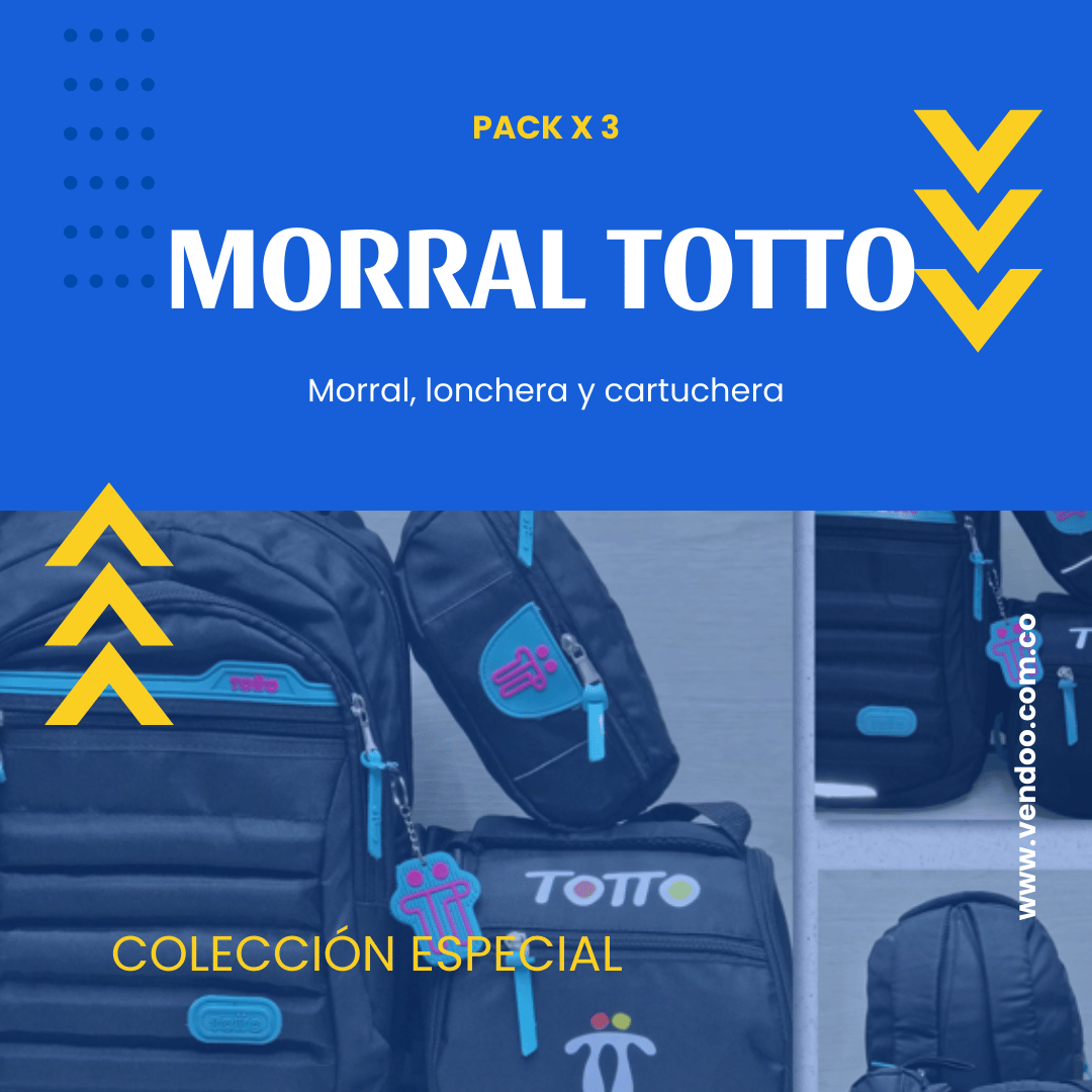 Morral Totto Pack X3