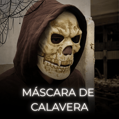 Mascara Calavera con Mandíbula Movible