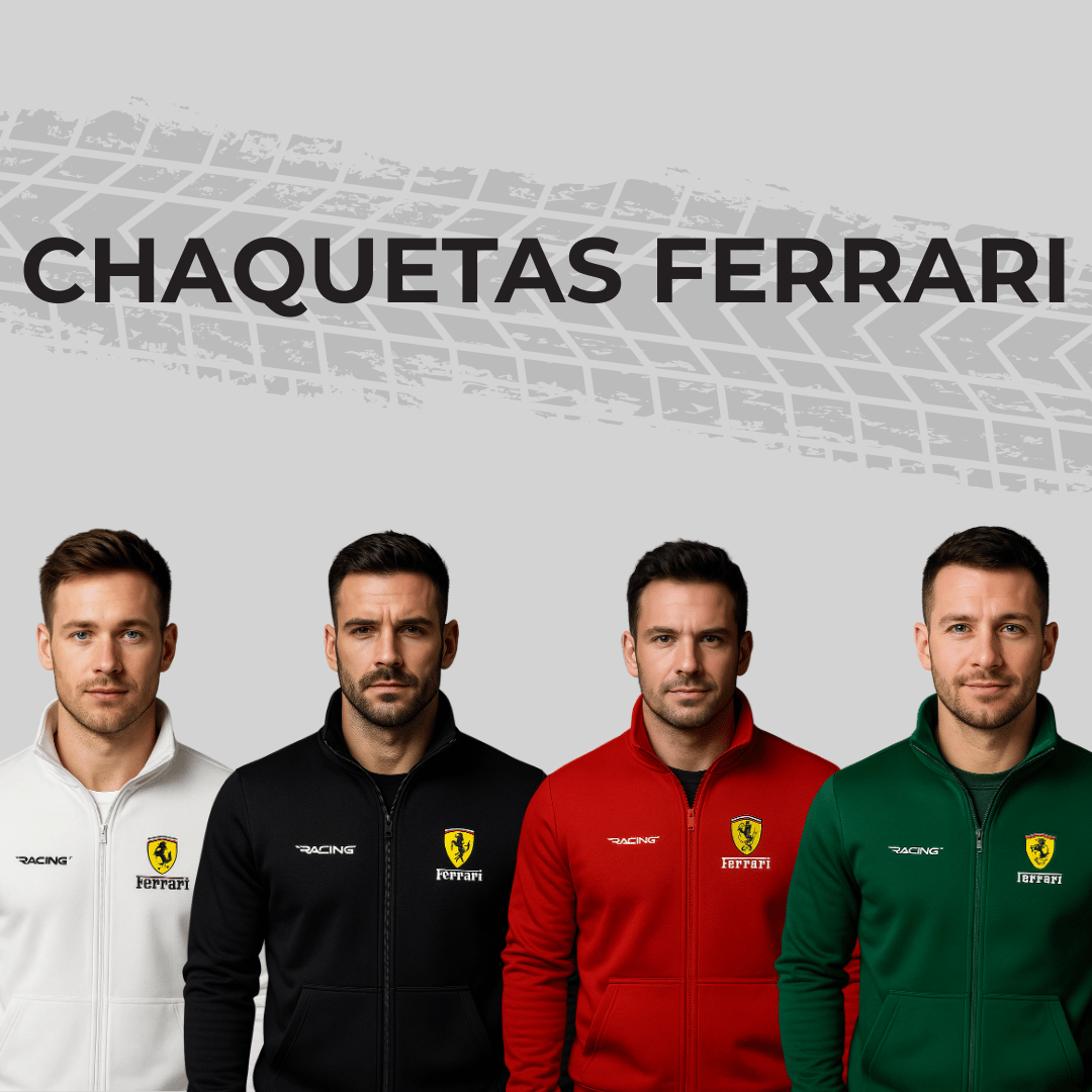 Chaqueta Cuello Alto Ferrari- Luce diferente con una chaqueta que resalta tu estilo