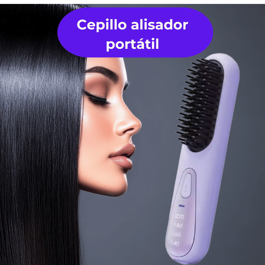 Cepillo Alisador Portatil