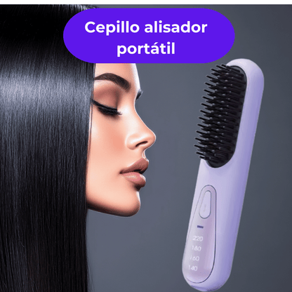 Cepillo Alisador Portatil