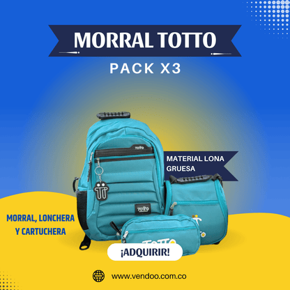 Morral Totto Pack X3
