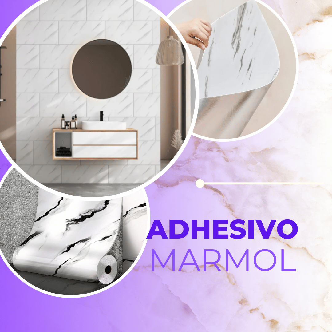 Papel Adhesivo Tipo Marmol
