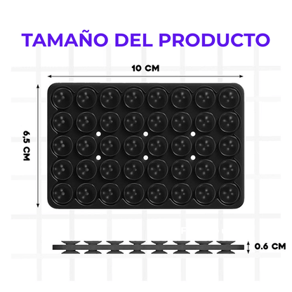 Soporte Celular de Silicona Doble