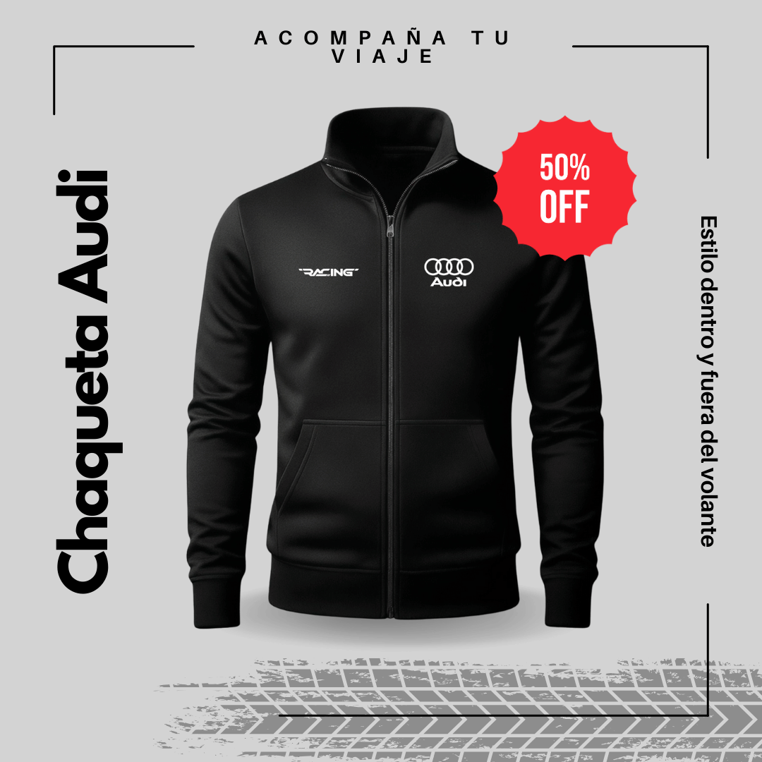 Chaqueta Cuello Alto Audi - Luce diferente con una chaqueta que resalta tu estilo