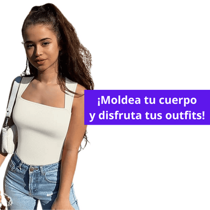 BODY SIN MANGA CON ESCOTE CUADRADO