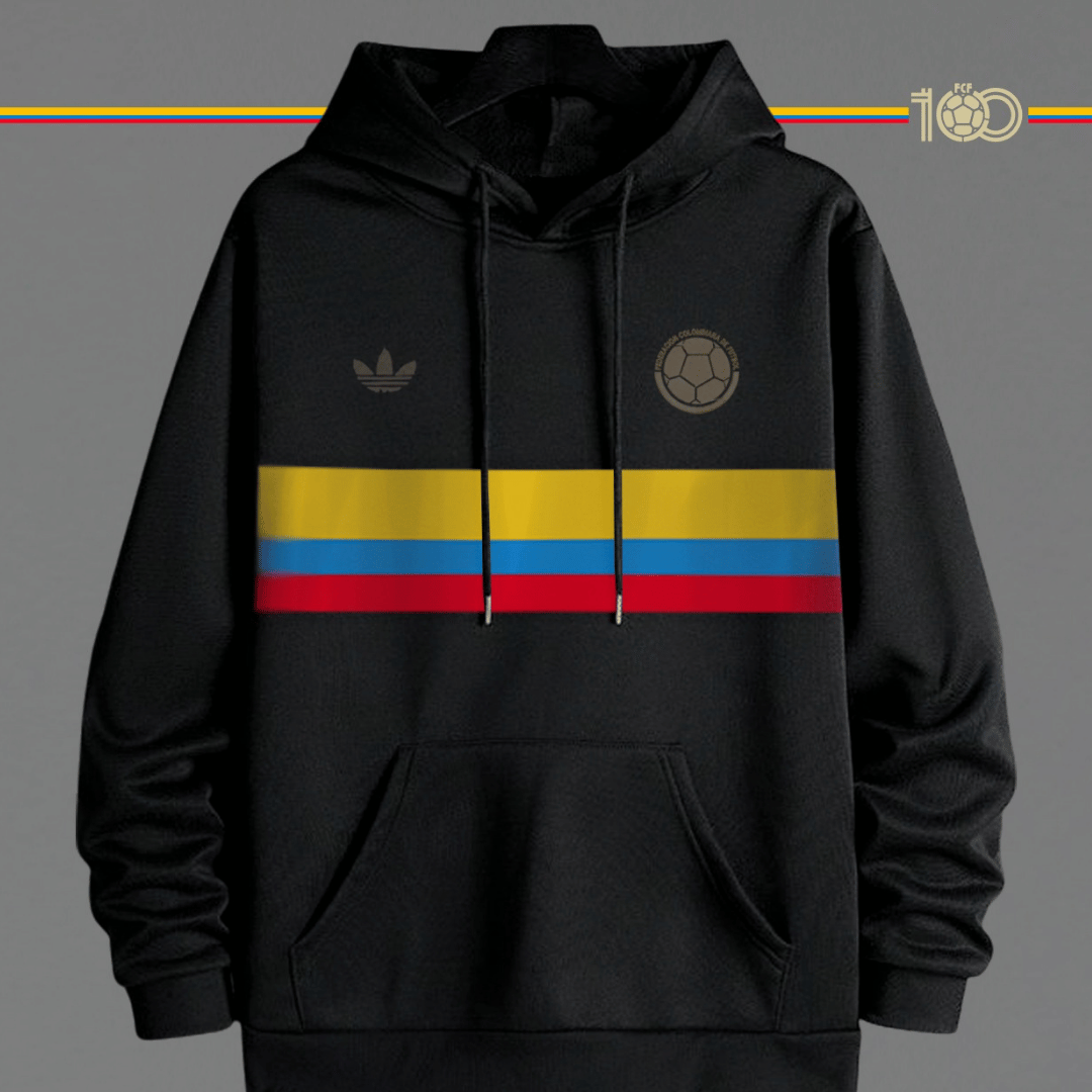 Buzo Colombia - Bandera Colombia con logos bordados - 🎁Solo por hoy 50% OFF
