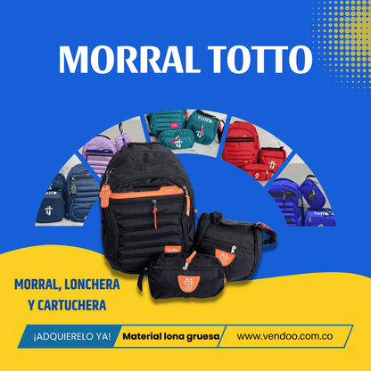 Morral Totto Pack X3