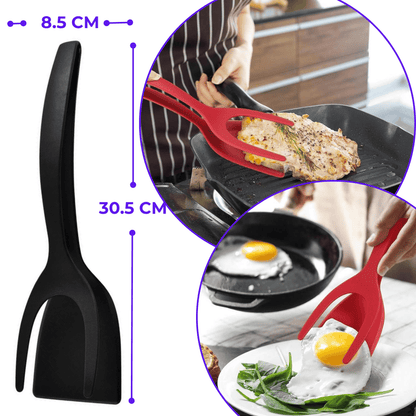 Espatula pinza huevos y fritos