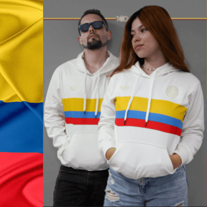 Buzo Colombia - Bandera Colombia con logos bordados - 🎁Solo por hoy 50% OFF