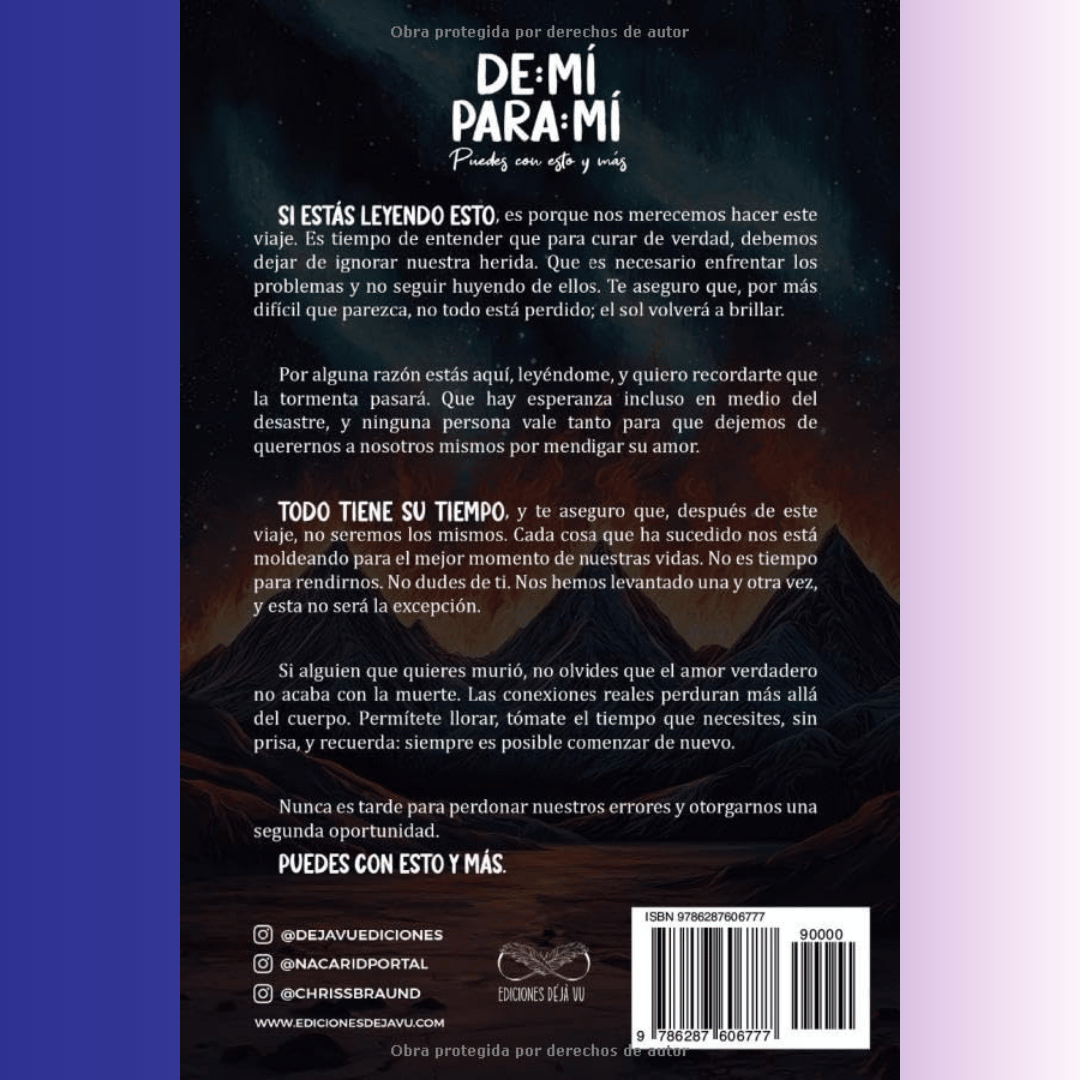 Libro De Mi Para Mi - Puedes con esto y más