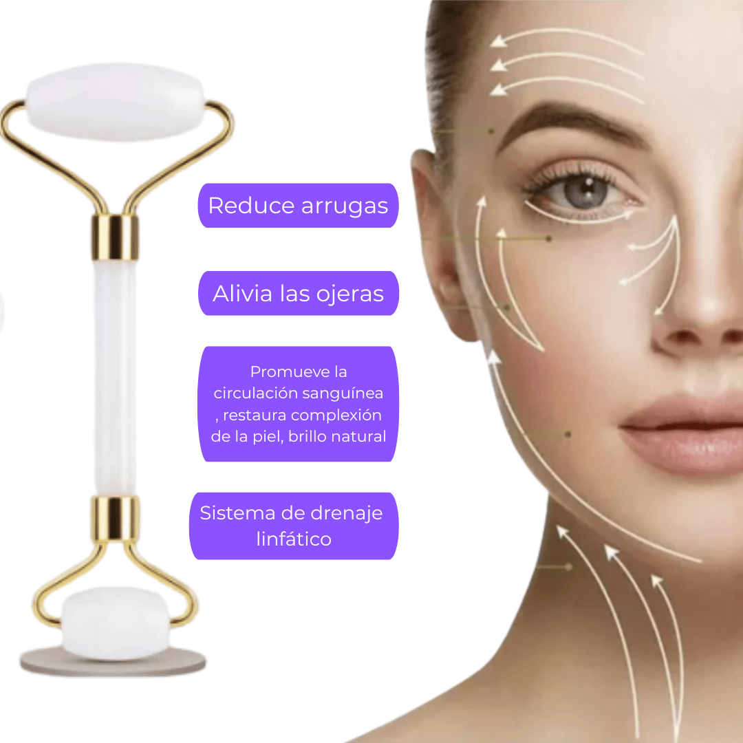 Guasha + Rodillo Facial