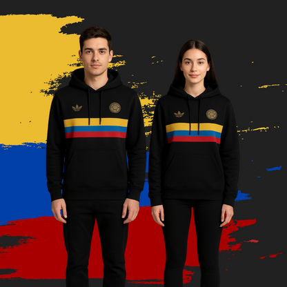 Buzo Colombia - Bandera Colombia con logos bordados - 🎁Solo por hoy 50% OFF