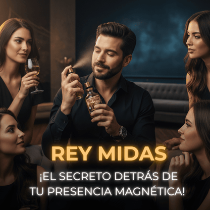 Perfume Rey Midas Amuleto: El secreto de los hombres que proyectan poder y elegancia