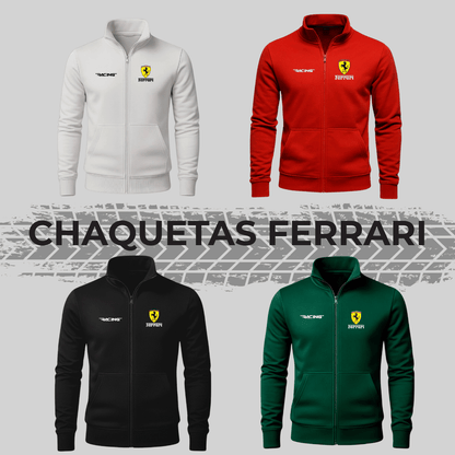 Chaqueta Cuello Alto Ferrari- Luce diferente con una chaqueta que resalta tu estilo