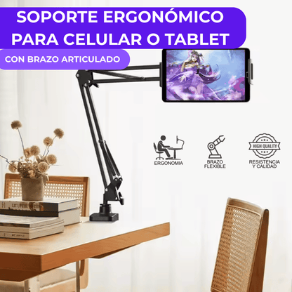 Brazo Articulado Soporte para Celular o Tablet