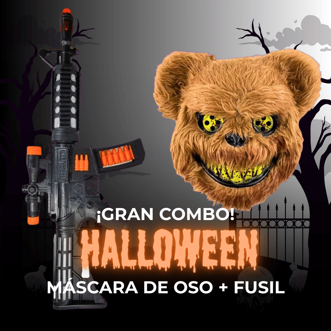 Kit Salvaje: Máscara Animal + Herramienta de Juego