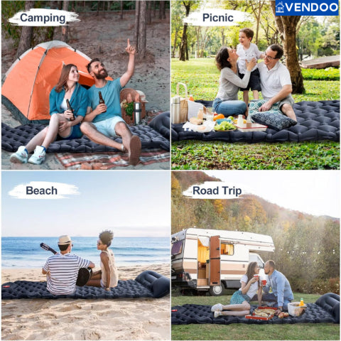 Colchoneta Camping Autoinflable Ligera