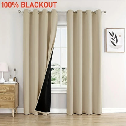 Cortina Blackout X2 unidades Anti Luz