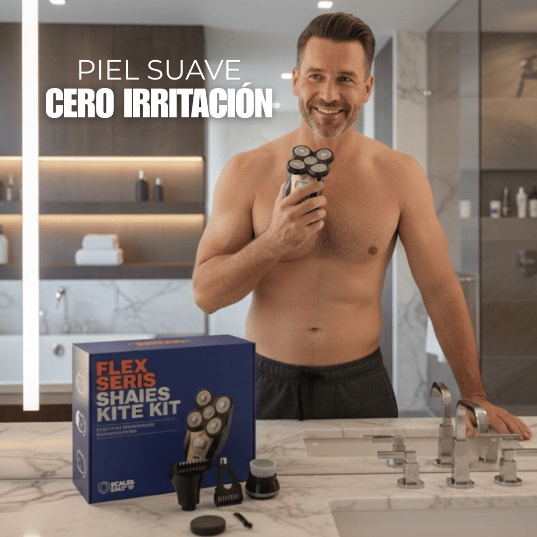 Afeitadora Flexseries - 5 en 1 Cabezal de 5 Cuchillas - 🎁Solo por hoy 50% OFF
