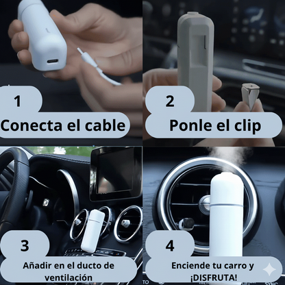 Difusor de Aroma + 6 Esencias Exlcusivas - 🎁Solo por hoy 50% OFF