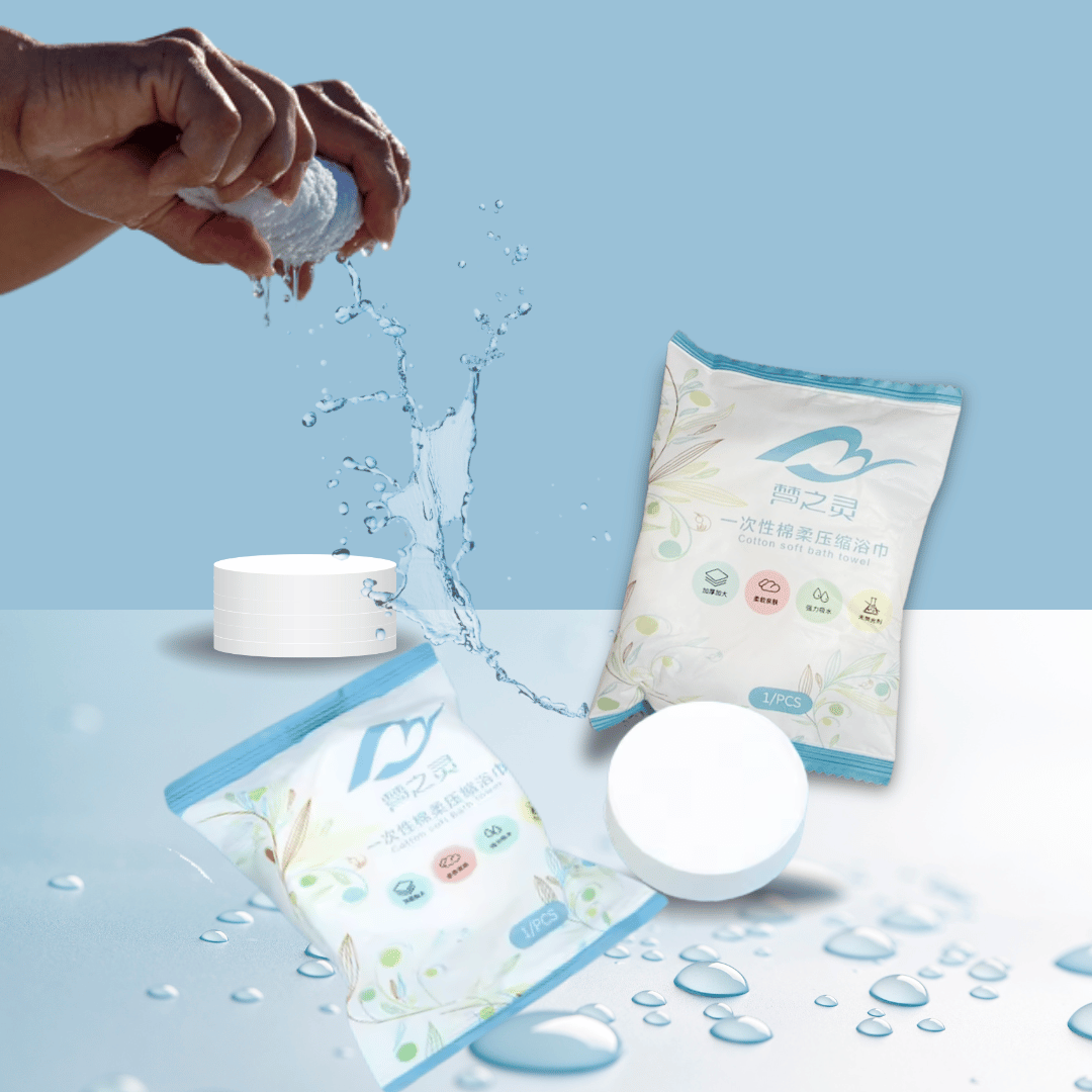 Toalla Comprimida X6 Unidades