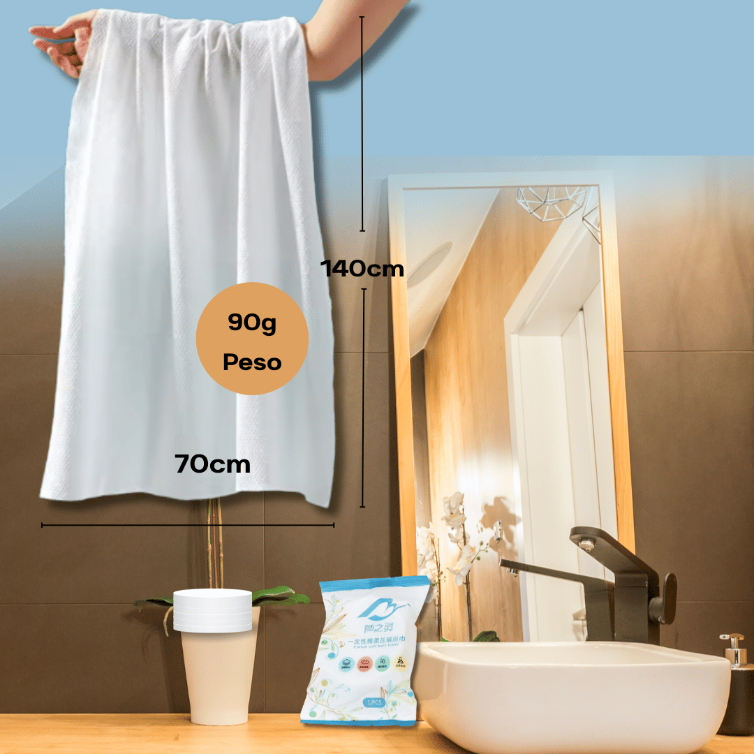 Toalla Comprimida X6 Unidades