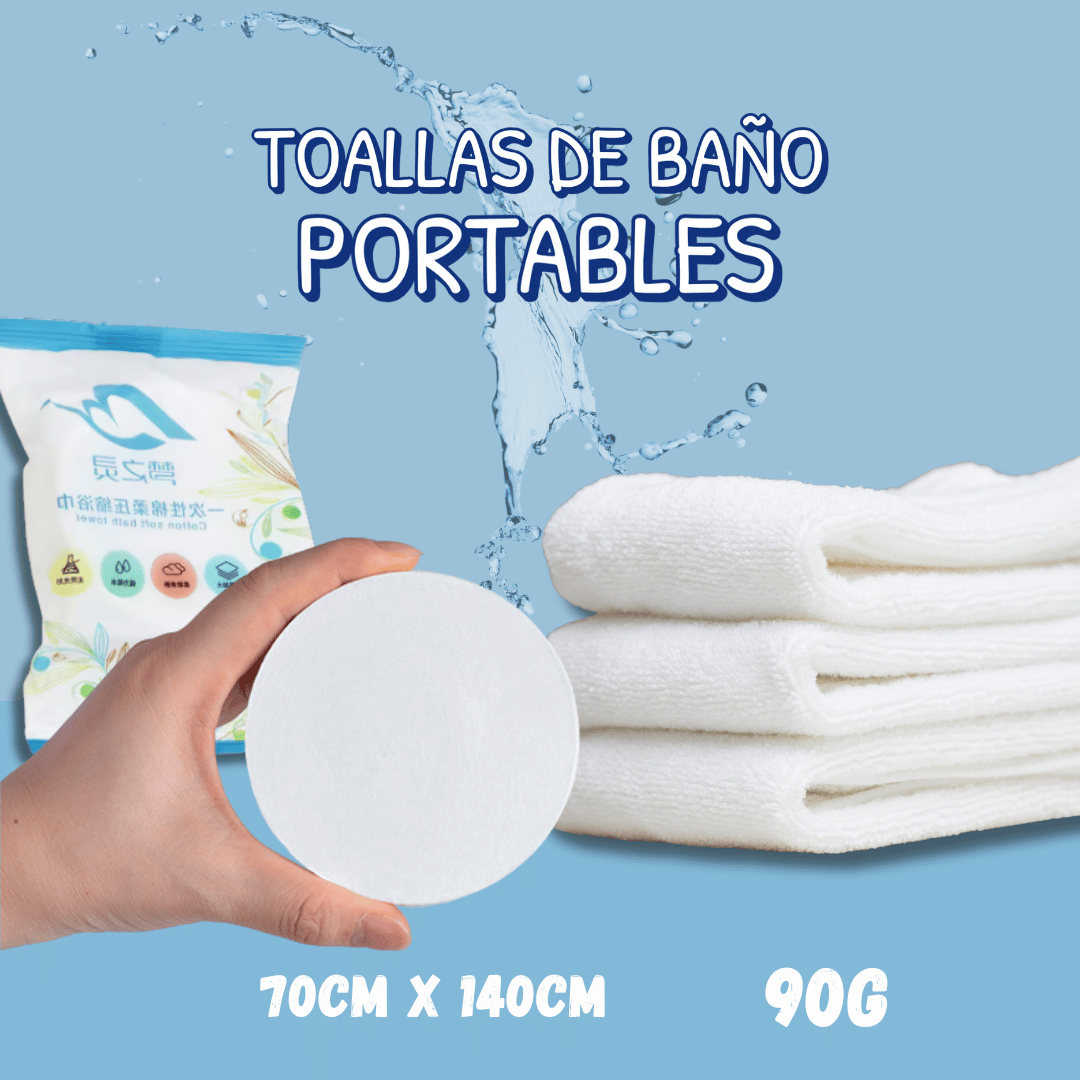 Toalla Comprimida X6 Unidades