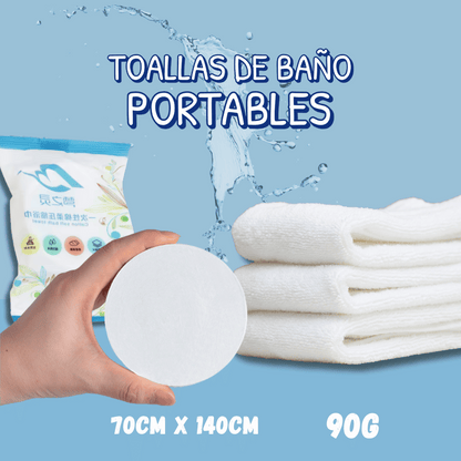 Toalla Comprimida X6 Unidades