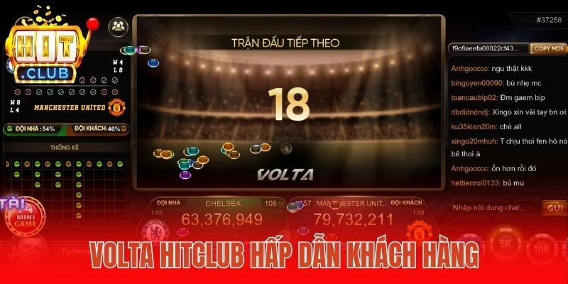 Volta Hitclub hấp dẫn khách hàng